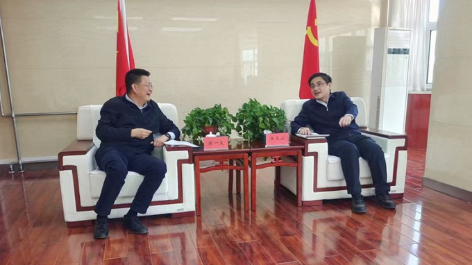 甘肅工程咨詢集團(tuán)與安寧區(qū)委區(qū)政府會(huì)談