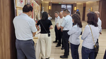國泰海通證券股份有限公司相關營業(yè)部參觀甘肅工程咨詢集團廉潔文化作品展